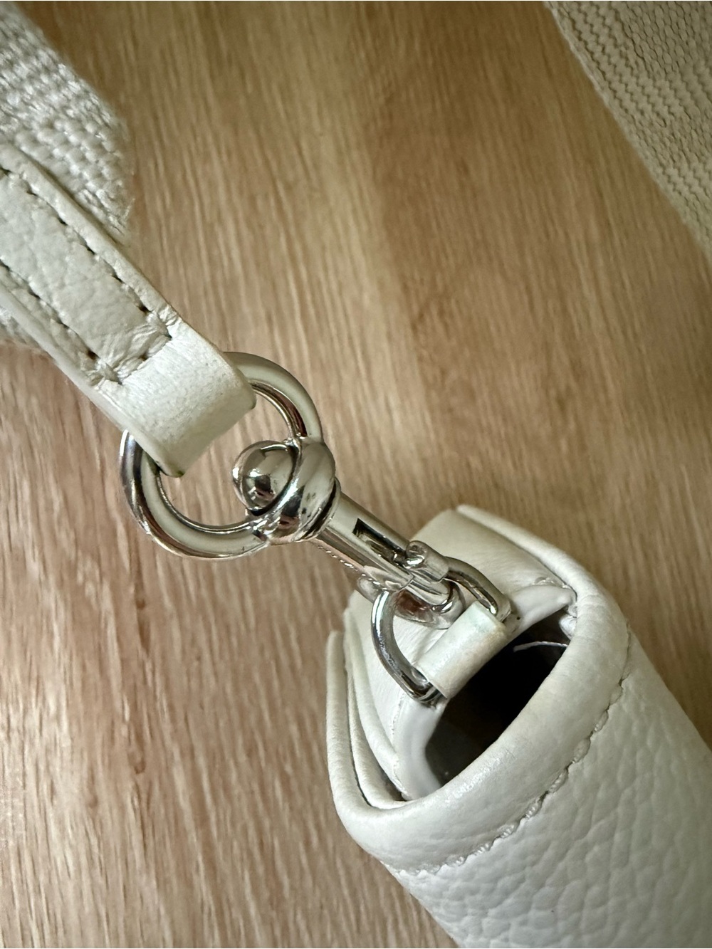 Marc Jacobs Mini Crossbody Bag in Cream White - Picture 10 of 16